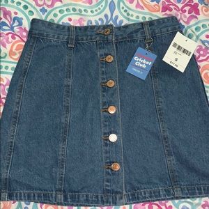 Denim Skirt SMALL